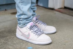 Nike Dunk SB Low IW Perfect Pink On Feet