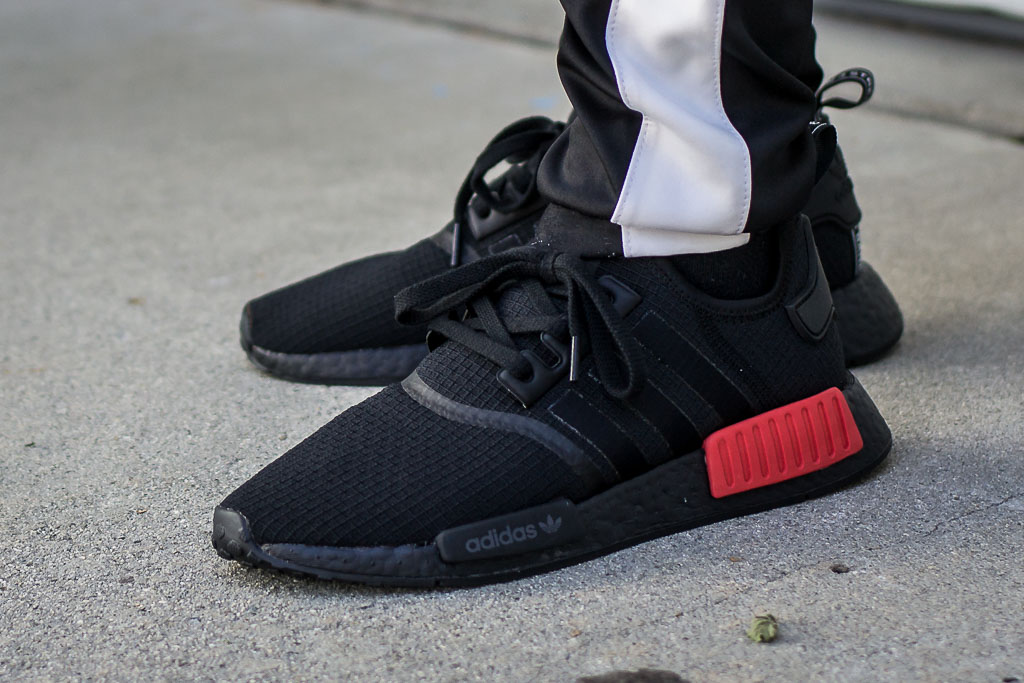 nmd on feet