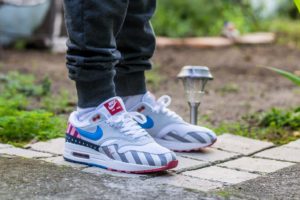 Parra x Nike Air Max 1 wdywt on feet