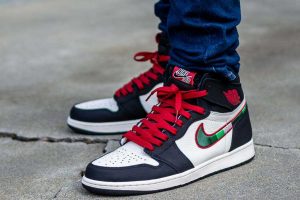 Air Jordan 1 Sports Illustrated Red Laces WDYWT On Feet (1)