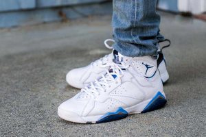 2015 Air Jordan 7 French Blue On Feet WDYWT