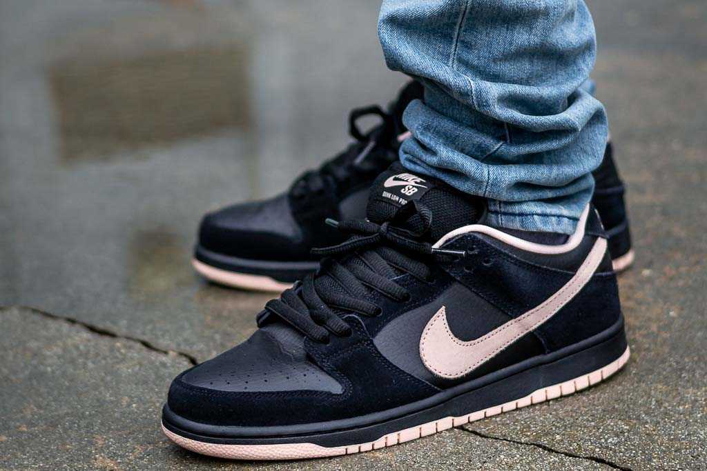 Nike SB Dunk Low Black/Washed Coral On 