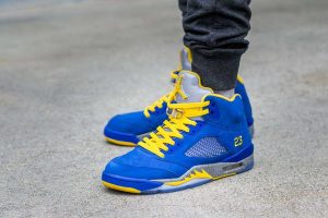 Air Jordan 5 Laney JSP WDYWT On Feet