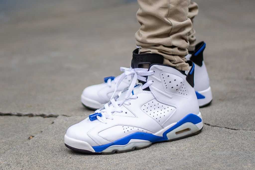 Air Jordan 6 Sport Blue Review