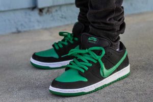 Nike Dunk SB Low Green J Pack Pine Green WDYWT On Feet
