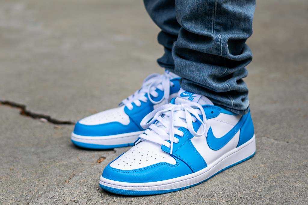 Nike Sb X Air Jordan 1 Low Koston Unc On Feet Sneaker Review