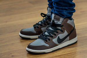 Nike Dunk High SB Baroque Brown WDYWT On Feet (1)