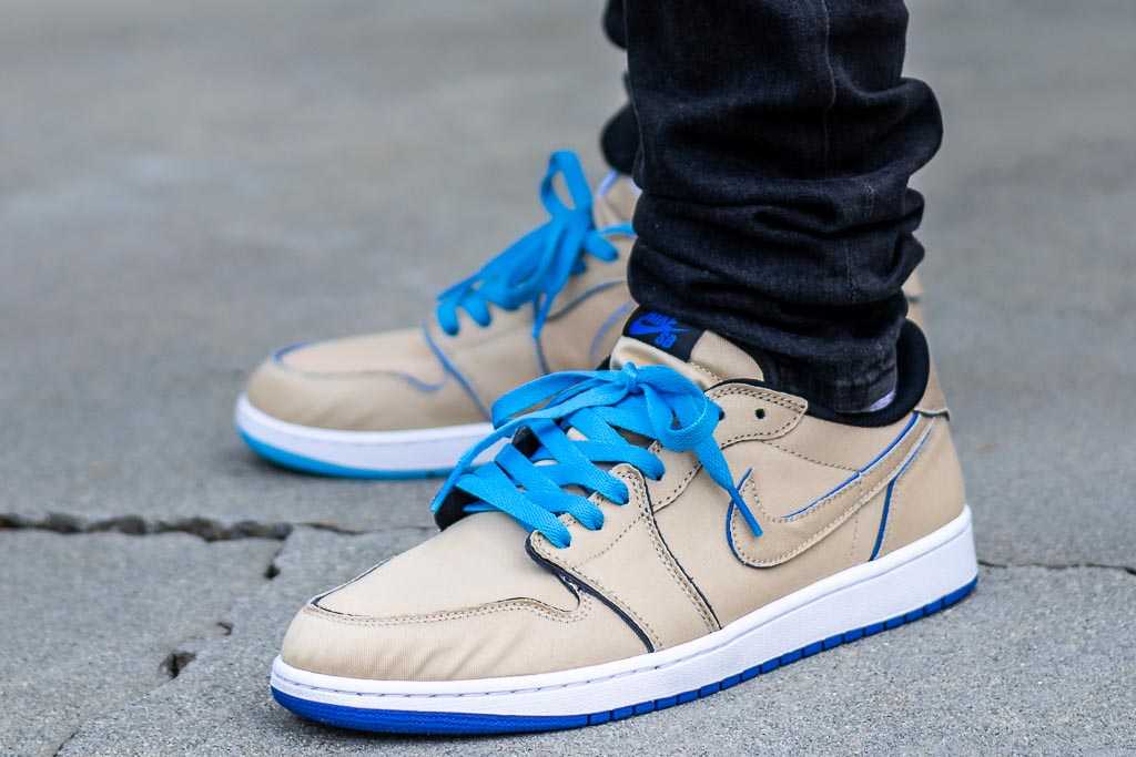 jordan 1 low sb on feet