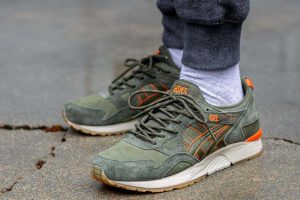 Asics Gel Lyte V Mantle Green WDYWT On Feet