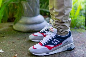 New Balance 1500 Red Blue Grey WDYWT On Feet