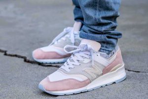 New Balance 997 Made In USA Coastal Pack M997LBH WDYWT On Feet