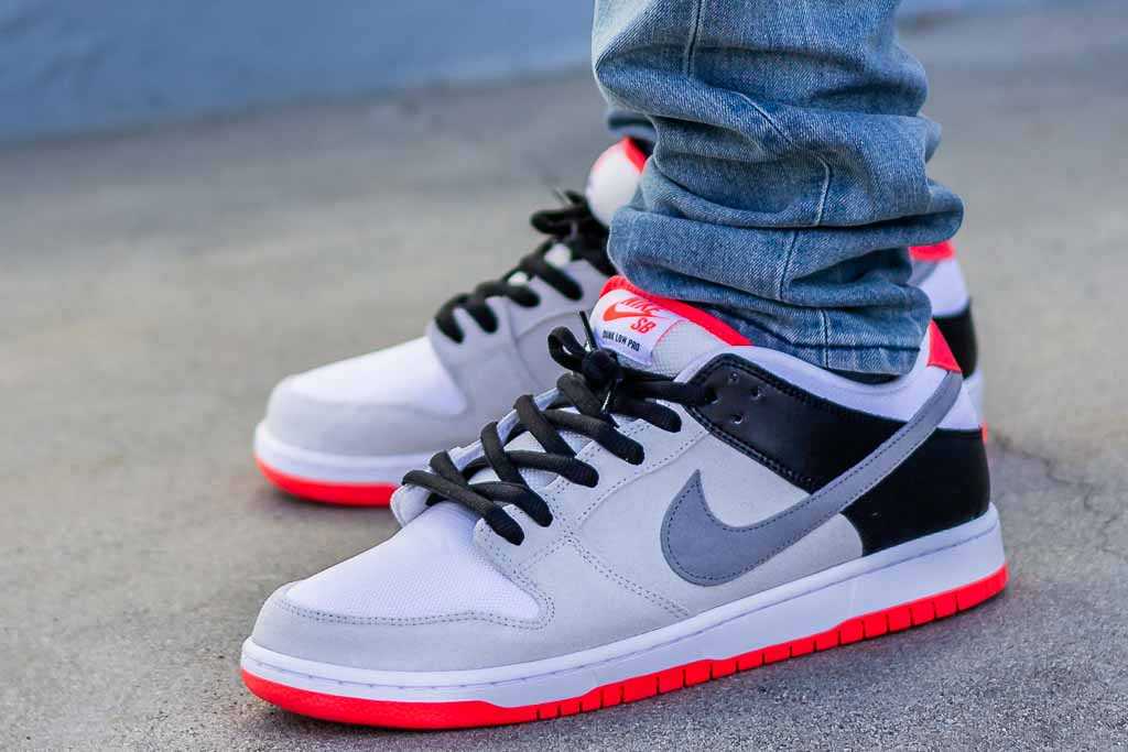 Nike SB Dunk Low Infrared On Feet Sneaker Review
