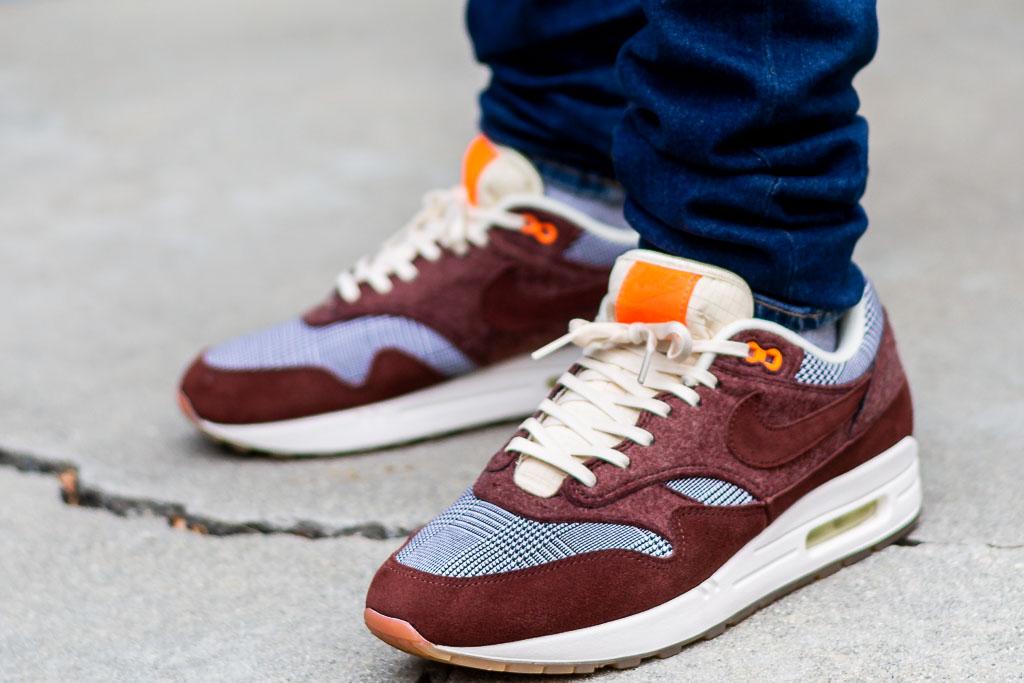Claim Horn courtyard Nike Air Max 1 Bronze Eclipse/Houndstooth On Feet Review