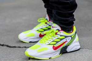 Nike Air Ghost Racer Volt WDYWT On Feet