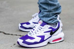 Nike Air Max2 Light Court Purple WDYWT On FEet