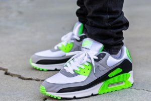 Nike Air Max 90 Lime On Feet WDYWT