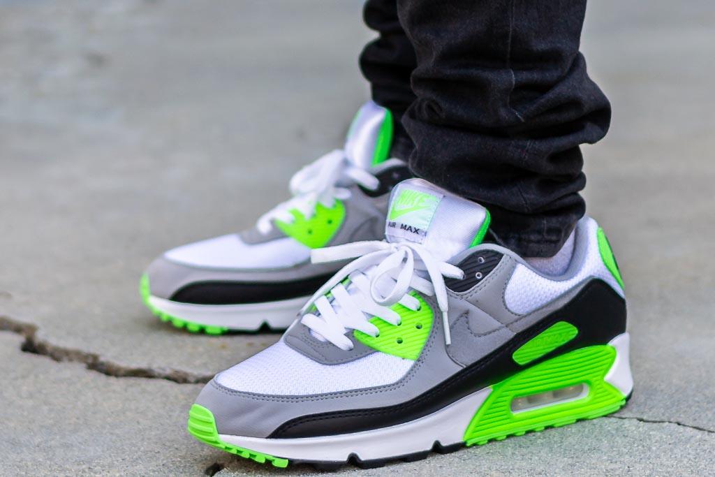 air max 90 lime