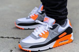 Nike Air Max 90 Total Orange WDYWT On Feet