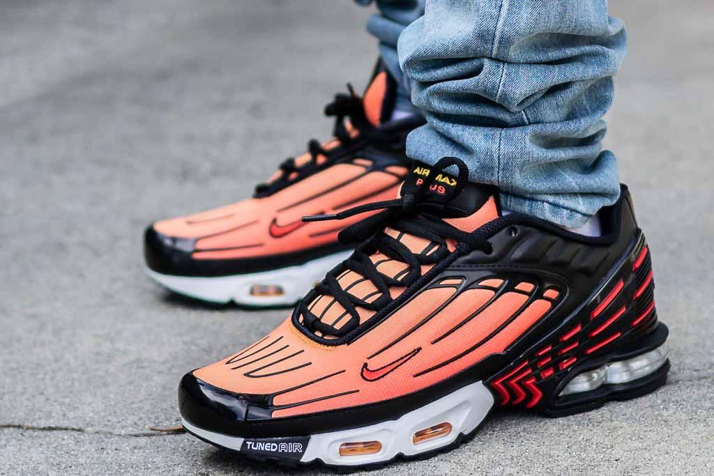 air max plus 3 sunset