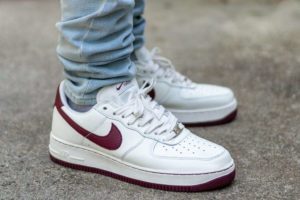 Nike Air Force 1 Craft Sail Dark Beetroot WDYWT On Feet