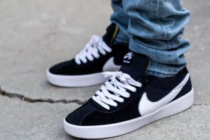 Nike SB Bruin React Black White On Feet WDYWT