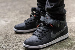 Nike Dunk Mid SB Orange Label WDYWT On Feet