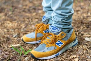 New Balance 991 Wheat (Yellow