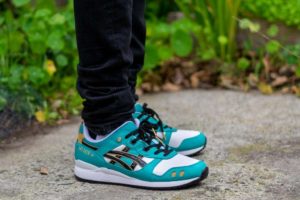 Asics Gel Lyte III Daruma Baltic Jewel WDYWT On Feet