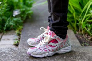 End x Saucony Grid Azura 2000 The Brain WDYWT On FEet