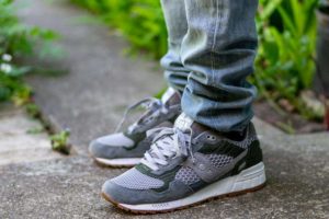 Saucony Shadow 5000 Mesh Green Grey WDYWT On Feet