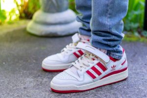 Adidas Forum 84 Low Team Power Red WDYWT On Feet