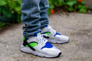 Nike Air Huarache Scream Green WDYWT On Feet