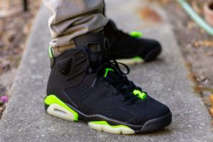 Air Jordan 6 Electric Green WDYWT On Feet