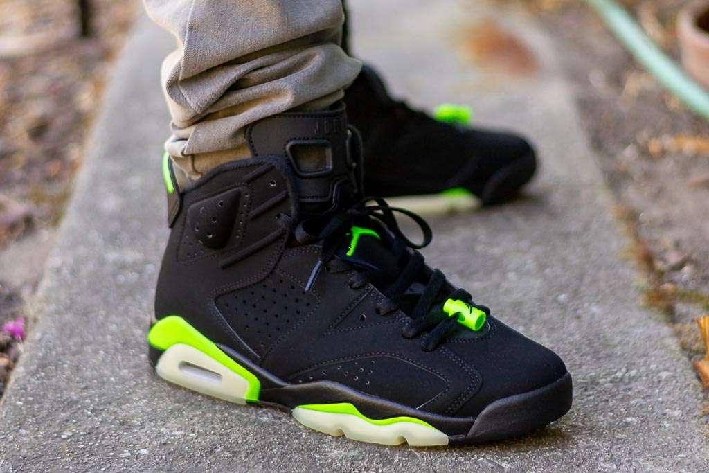 air jordan retro 6 electric green mens stores