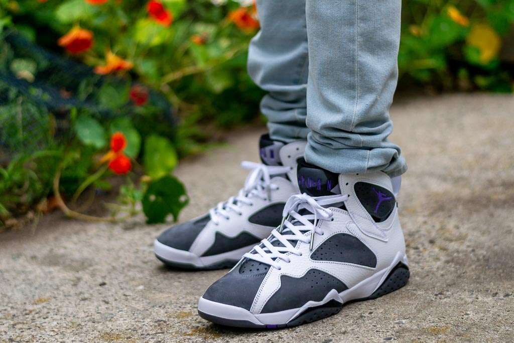 jordan 7 grey and purple