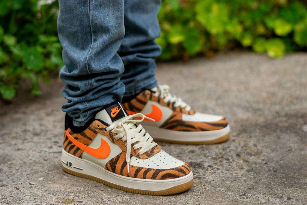 Nuevo significado cebolla helado Nike Air Force 1 Tiger Review