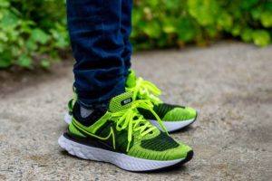 Nike React Infinity Run Flyknit 2 Volt WDYWT On Feet