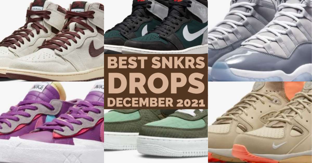 Best SNKRS Drops December 2021