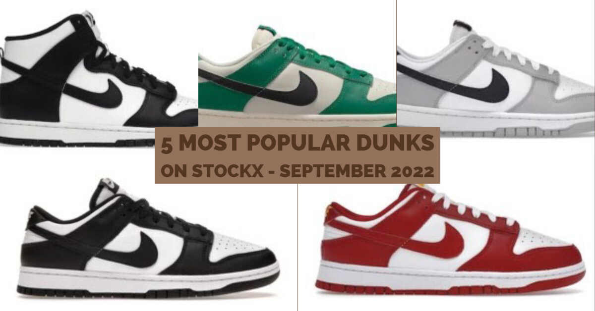 cheapest dunks on stockx
