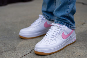 Nike Air Force 1 Color Of The Month White Pink On Feet WDYWT