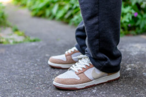 Nike Dunk Low Medium Curry On Feet