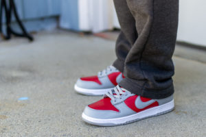 Nike Dunk Low Ultraman On Feet