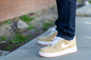 Nike Air Force 1 Canvas Linen On Feet WDYWT