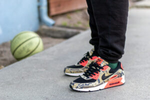 Nike Air Max 90 Magic Ember Camo On Feet WDYWT