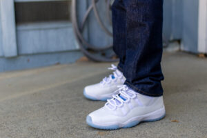 Air Jordan 11 Legend Blue On Feet WDYWT