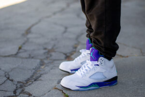 Air Jordan 5 Grape WDYWT On Feet