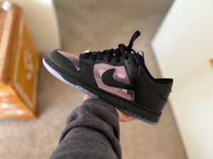 Nike Dunk Low Black Pink Rise
