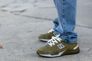 New Balance 992 Dark Camo On Feet WDYWT