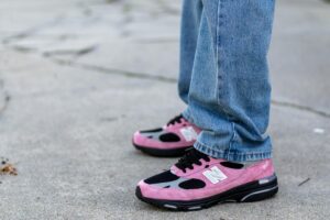 New Balance 993 Pink Taffy On Feet WDYWT