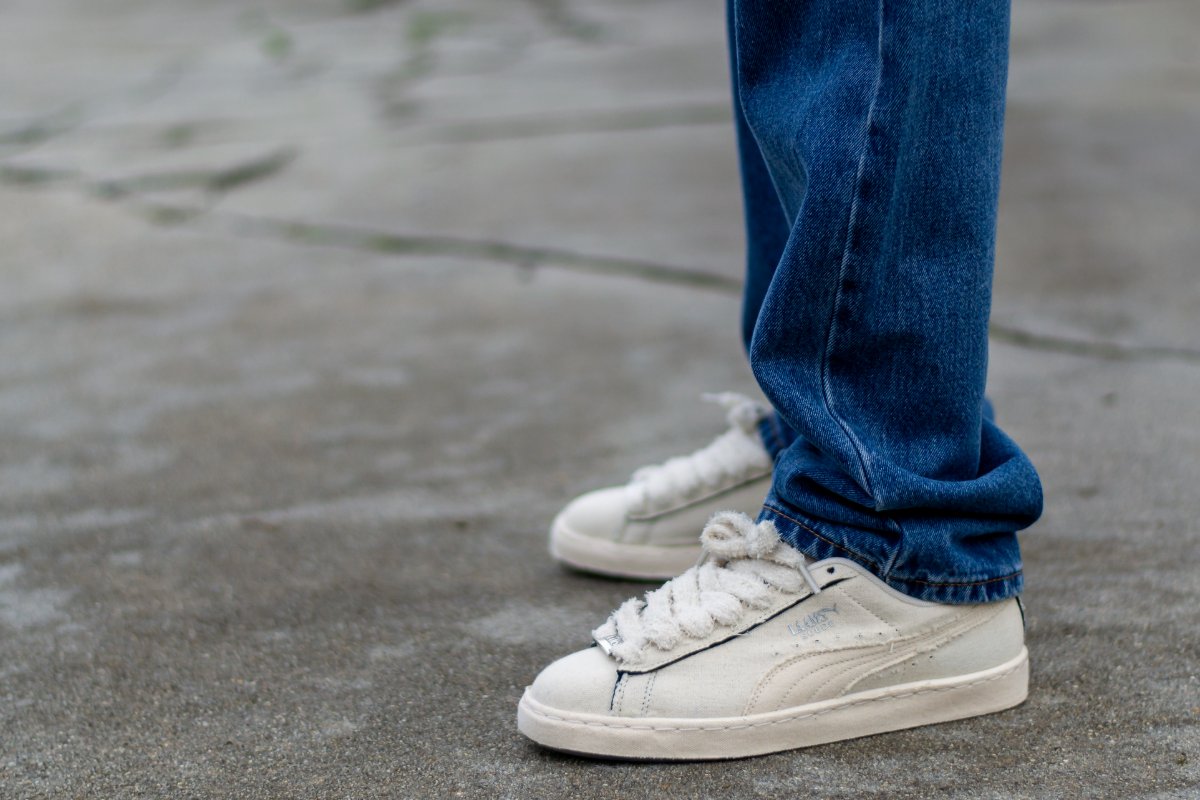 Puma Suede x LAAMS Blank Canvas On Feet WDYWT